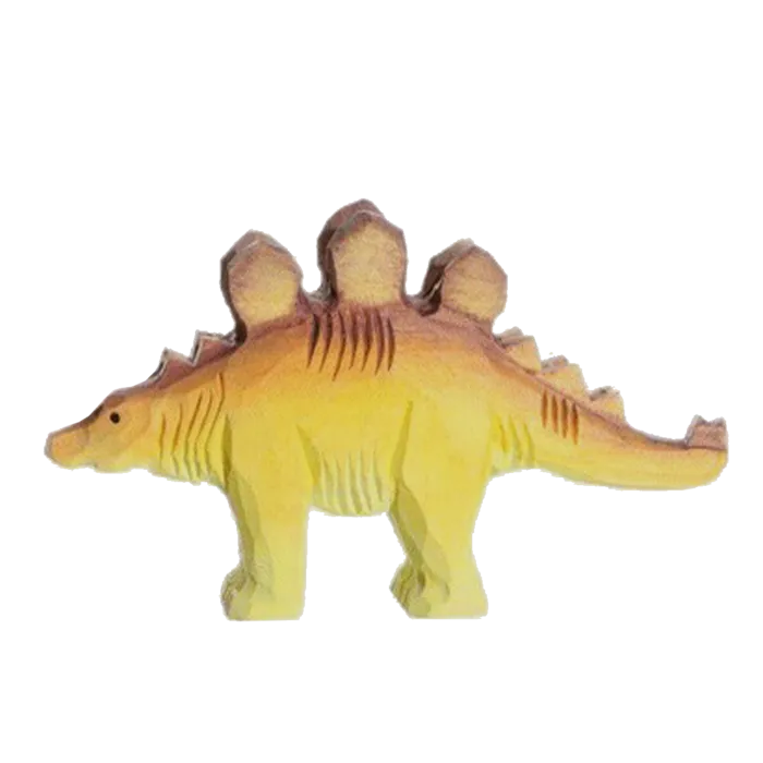 Wudimals Stegosaurus Holzfigur