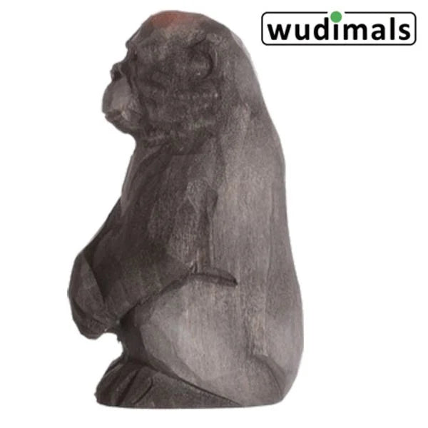 Wudimals Gorilla  Holzfigur