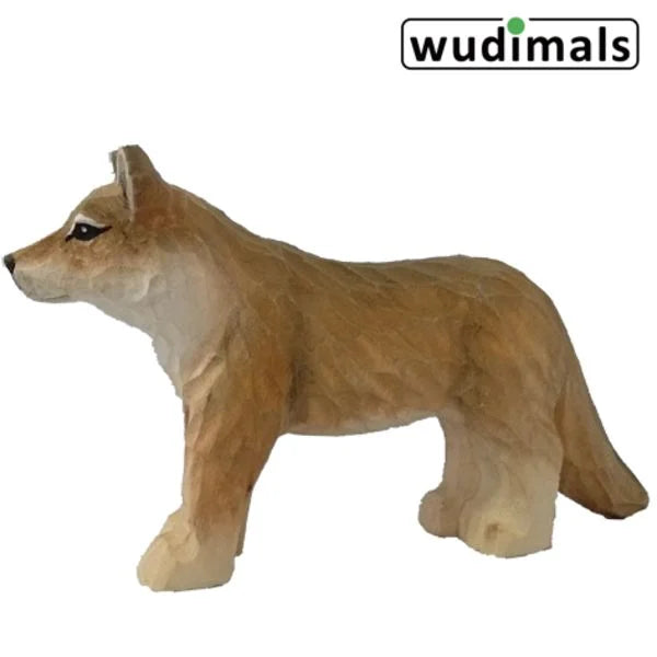 Wudimals Wolf Holzfigur