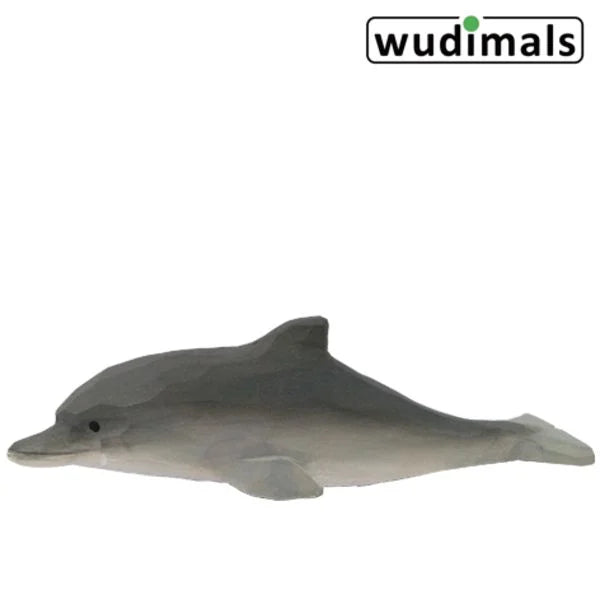 Wudimals Delfin Holzfigur