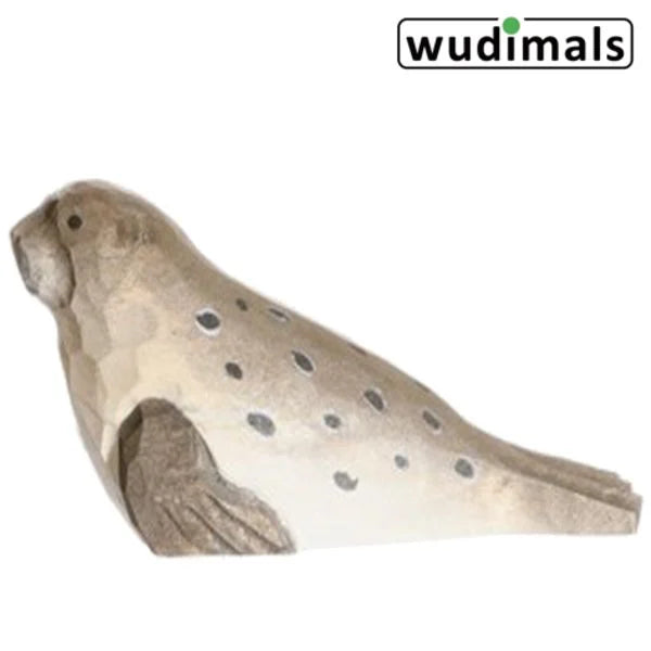 Wudimals Seehund Holzfigur